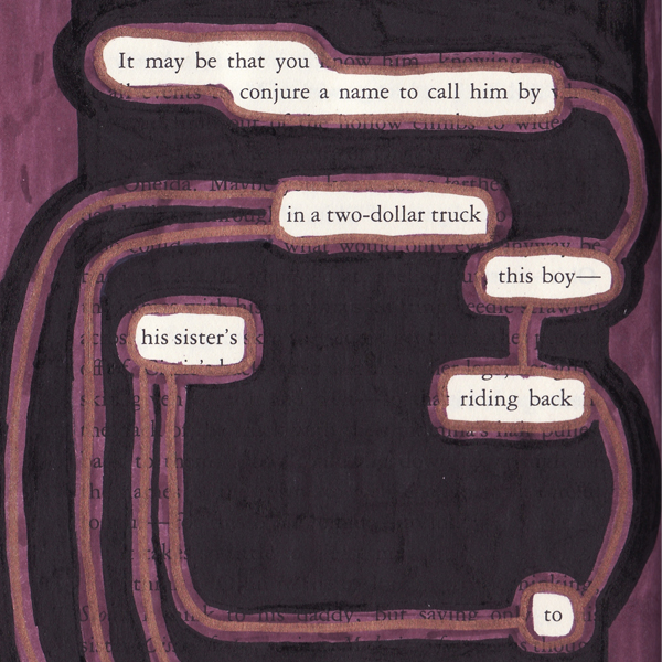 Paintmarkers, ink pens and markers used to cover up unwanted text on a page in a printed fiction book