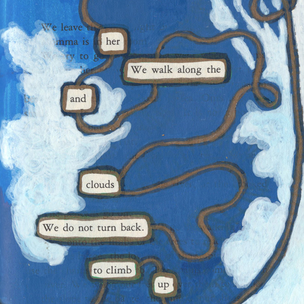 Paintmarkers, ink pens and markers used to cover up unwanted text on a page in a printed fiction book