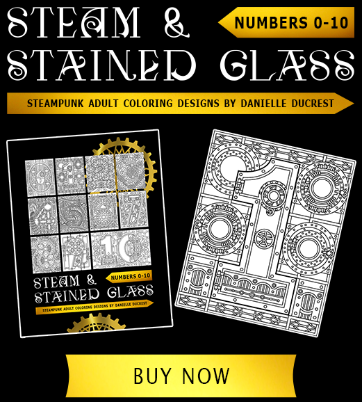 Coloring Book Numbers 0-10